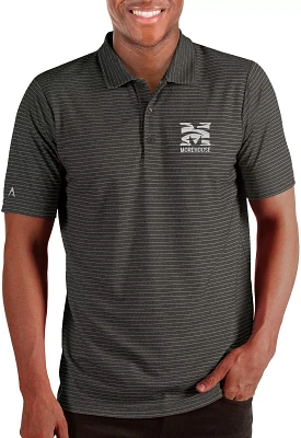 Antigua Men's Morehouse College Maroon Tigers and Silver Esteem Polo