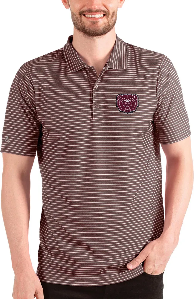 Antigua Men's Missouri State Bears Maroon Esteem Polo