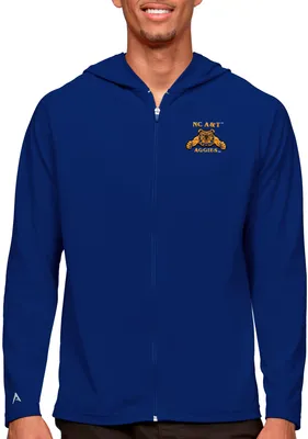 Antigua Men's North Carolina A&T Aggies Aggie Blue Legacy Full-Zip Hoodie