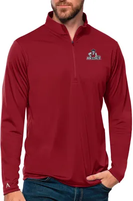 Antigua Men's New Mexico State Aggies Tribute 1/4 Zip Jacket