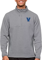 Antigua Men's Villanova Wildcats Light Grey Course 1/4 Zip Jacket