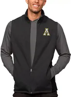 Antigua Men's Appalachian State Mountaineers Black Heather Course Vest