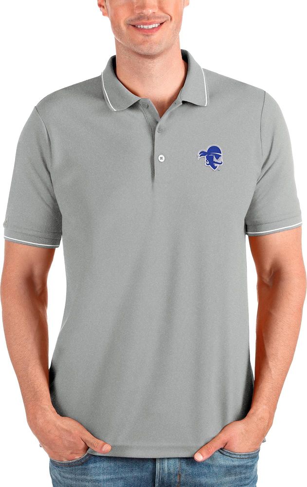 Youth Blue Seton Hall Pirates Team Logo Quarter-Zip Pullover