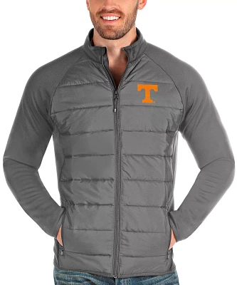 Antigua Men's Tennessee Volunteers Grey Altitude Full Zip Jacket