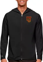 Antigua Men's Tuskegee Golden Tigers Black Legacy Full-Zip Hoodie