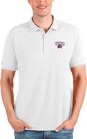 Antigua Men's Western Carolina Catamounts White Affluent Polo