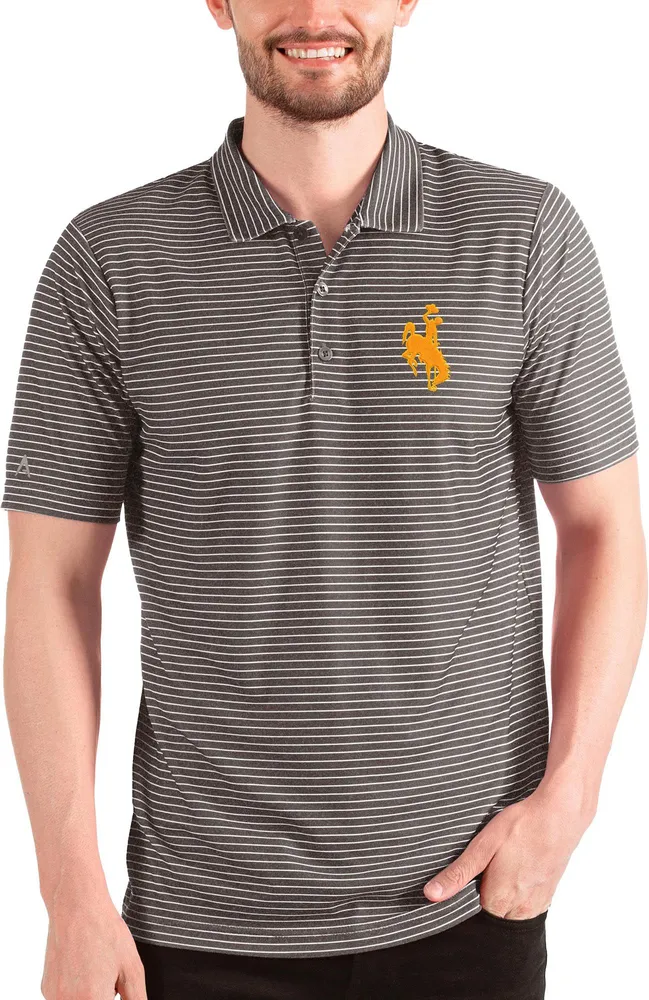 Antigua Men's Wyoming Cowboys Esteem Polo