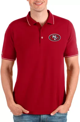 Antigua Men's San Francisco 49ers Affluent Polo