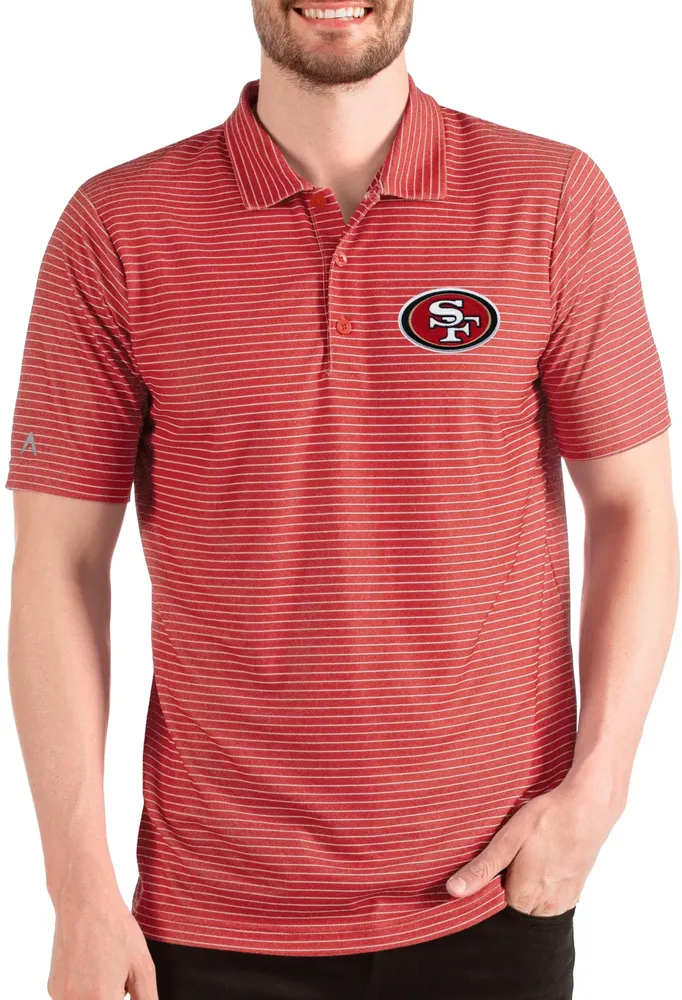 Antigua Men's San Francisco 49ers Esteem /White Polo