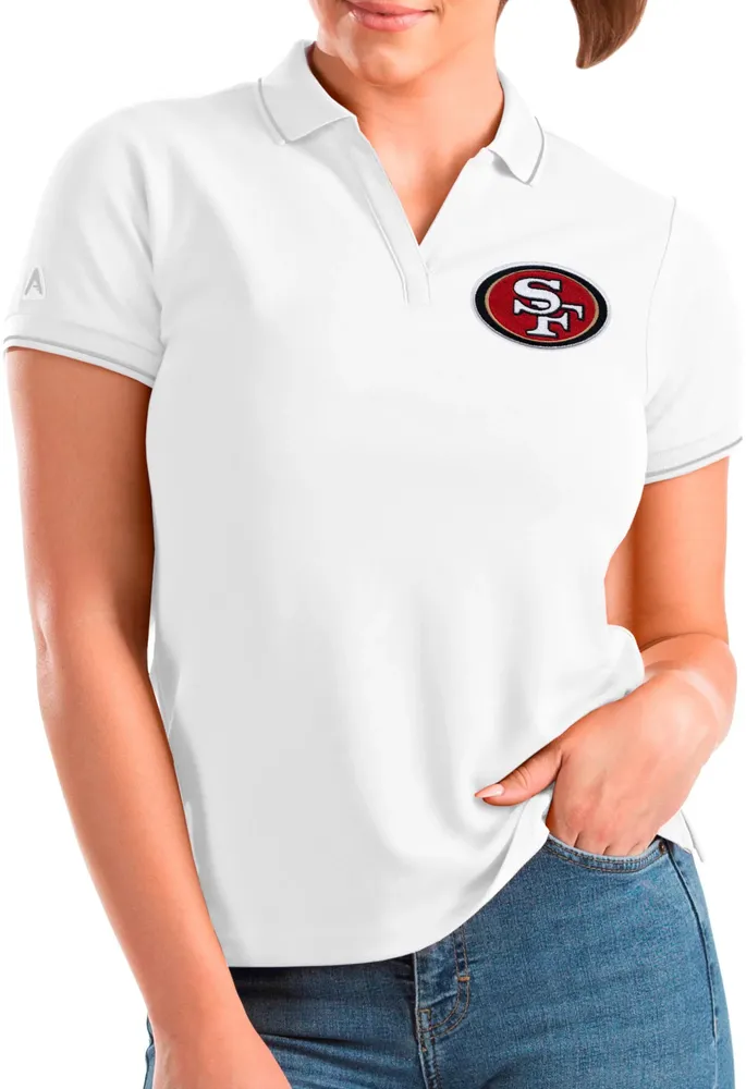 Antigua Men's San Francisco 49ers Tribute Quarter-Zip Pullover