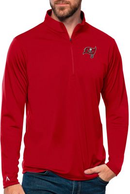 Antigua Apparel / Men's Green Bay Packers Tribute Quarter-Zip Navy Pullover