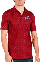 Antigua Buffalo Bills Men's Spark Dark Red Polo