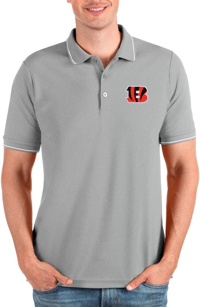 Nike Men's Cincinnati Bengals Fashion Black Polo