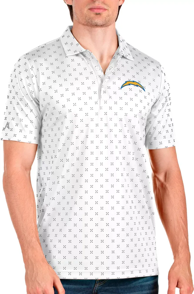 Antigua Los Angeles Chargers Men's Spark Polo