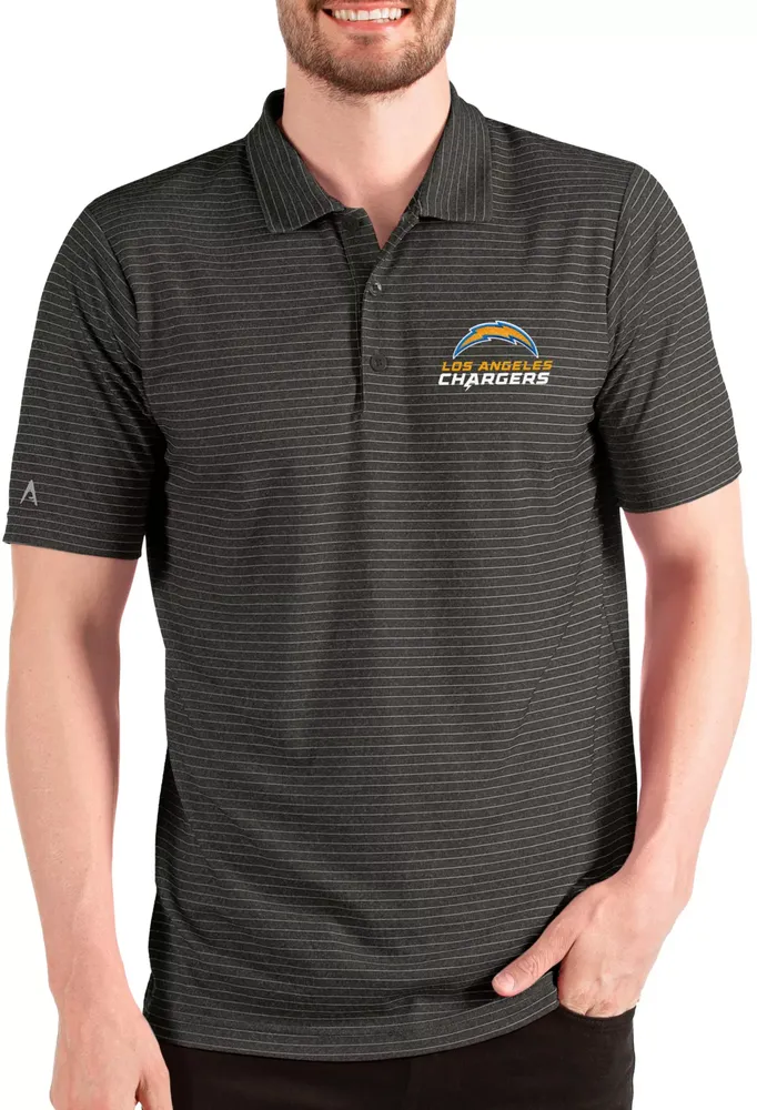 Antigua Men's Los Angeles Chargers Esteem /Silver Polo