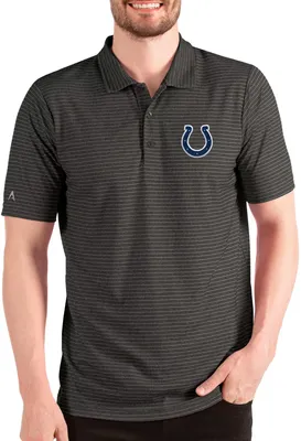 Antigua Men's Indianapolis Colts Esteem /Silver Polo