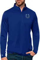 Antigua Men's Indianapolis Colts Tribute Quarter-Zip Dark Royal Pullover