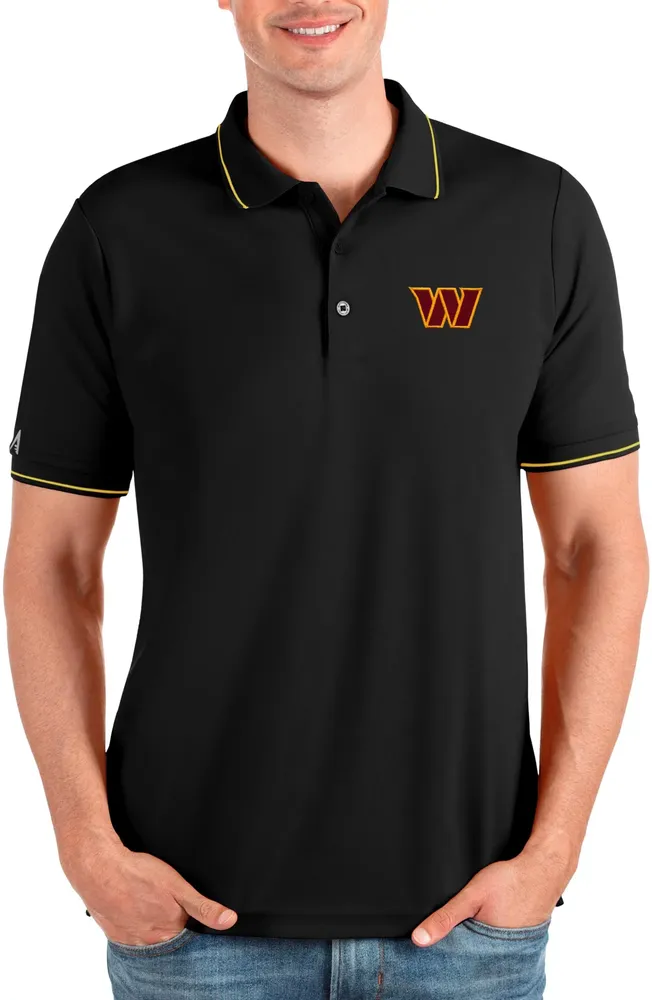 Antigua Men's Washington Commanders Affluent Polo