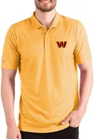 Antigua Men's Washington Commanders Esteem /Gold Polo