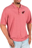 Antigua Men's Arizona Cardinals Esteem Dark Red/White Big & Tall Polo