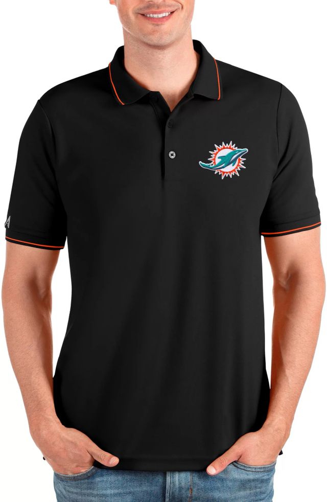 Dick's Sporting Goods Antigua Men's Miami Dolphins Balance Polo