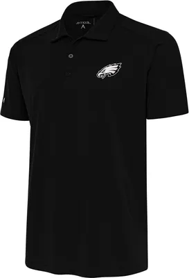 Antigua Men's Philadelphia Eagles Tribute Metallic Polo