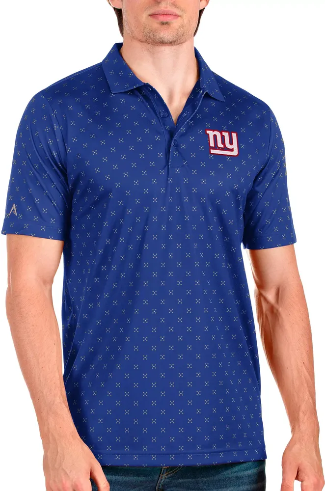 Antigua New York Giants Men's Spark Dark Royal Polo