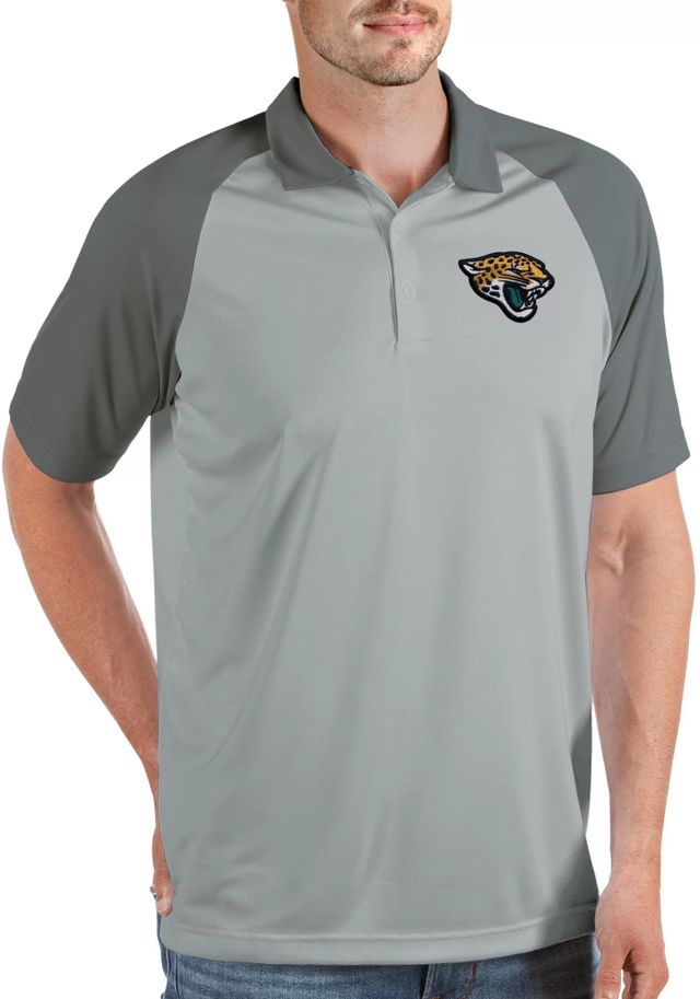 Dick's Sporting Goods Antigua Men's Jacksonville Jaguars Compass Black Polo