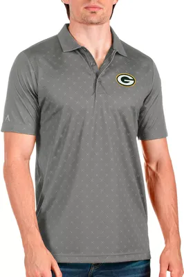 Antigua Green Bay Packers Men's Spark Polo