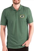 Antigua Men's Green Bay Packers Esteem /White Polo