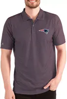 Antigua Men's New England Patriots Esteem Navy/ Polo