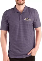 Antigua Men's Baltimore Ravens Esteem /White Polo