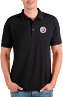 Antigua Pittsburgh Steelers Men's Nova Polo, Medium