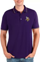 Antigua Men's Minnesota Vikings Affluent Purple Polo