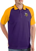 Antigua Men's Minnesota Vikings Nova /Gold Polo