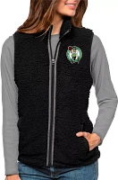 Antigua Women's Boston Celtics Black Grace Vest