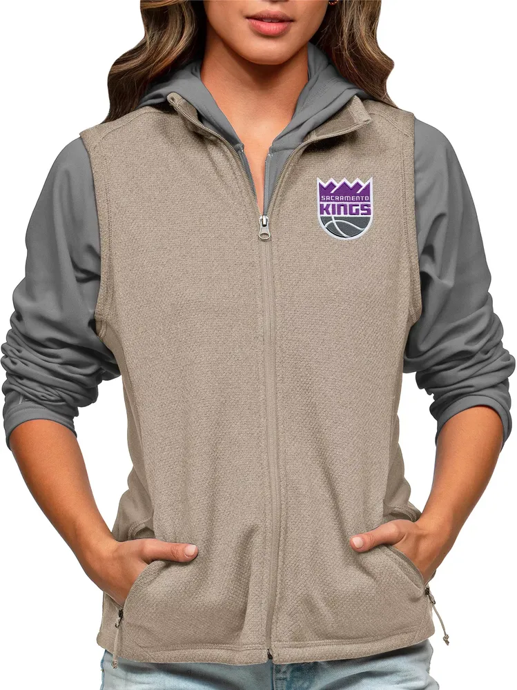 Antigua Women's Sacramento Kings Tan Course Vest