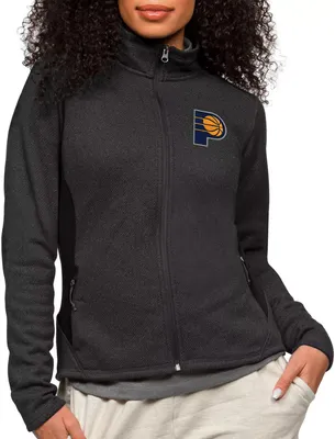 Antigua Women's Indiana Pacers Black Course Jacket