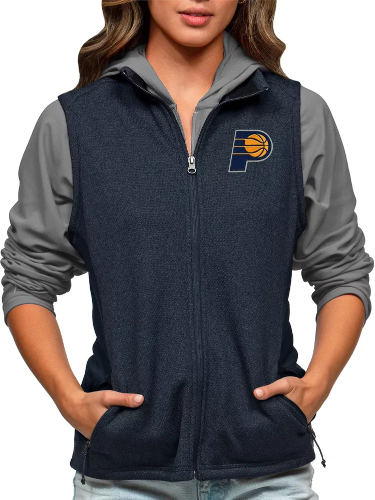 Antigua Women's Indiana Pacers Navy Course Vest