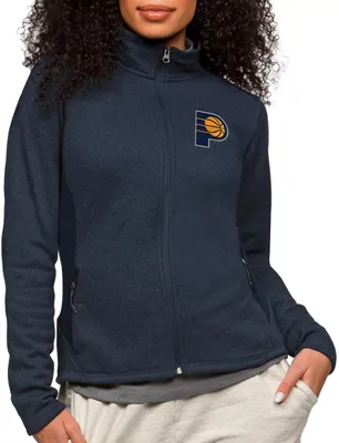 Antigua Women's Indiana Pacers Navy Course Jacket