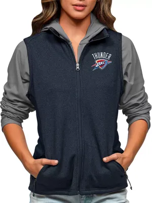 Antigua Women's Oklahoma City Thunder Navy Course Vest