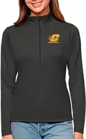 Antigua Women's Central Michigan Chippewas Smoke Tribute Quarter-Zip Shirt