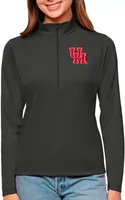 Antigua Women's Houston Cougars Smoke Tribute Quarter-Zip Shirt