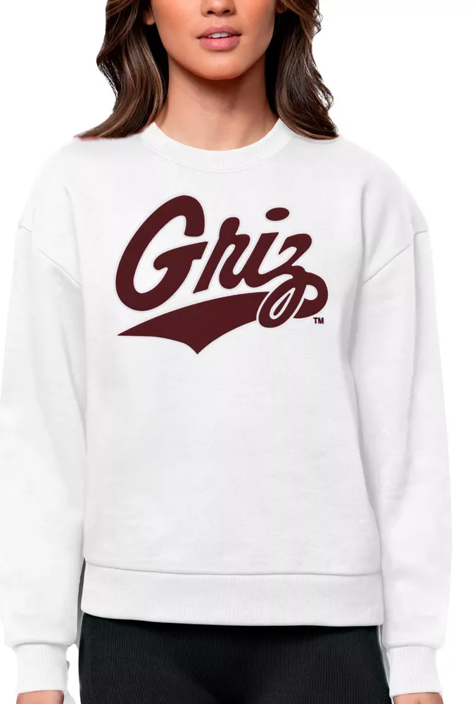 Antigua Women's Montana Grizzlies Victory Crew Sweatshirt