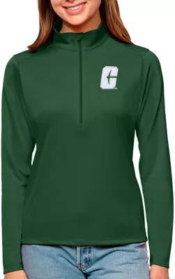 Antigua Women's Charlotte 49ers Pine Tribute Quarter-Zip Shirt