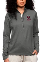 Antigua Women's North Carolina Central Eagles Charcoal Heather Epic 1/4 Zip Jacket