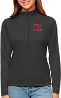 Antigua Women's Rutgers Scarlet Knights Smoke Tribute Quarter-Zip Shirt