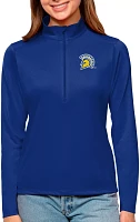 Antigua Women's San Jose State  Spartans Royal Blue Tribute Quarter-Zip Shirt