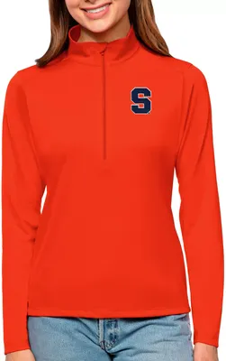 Antigua Women's Syracuse Orange Mango Tribute Quarter-Zip Shirt