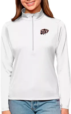 Antigua Women's UTEP Miners Tribute Quarter-Zip Pullover